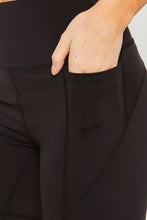 Load image into Gallery viewer, High Waist Seam Detail Active Shorts