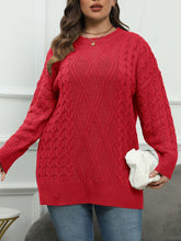 Load image into Gallery viewer, Curvy Round Neck Sweater