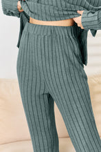 Load image into Gallery viewer, Basic Bae Ribbed Drawstring Pants Set