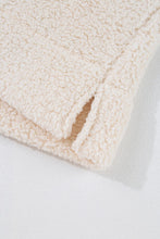 Load image into Gallery viewer, Turtleneck Slit Fleece Sweatshirt