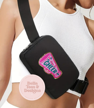 Load image into Gallery viewer, Black Sports Crossbody Bag