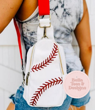 Load image into Gallery viewer, Baseball Cross Body Purse