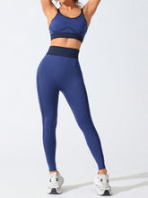 Load image into Gallery viewer, Scoop Neck Cami and High Waist Leggings Active Set