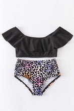 Load image into Gallery viewer, Pastel Leopard 2pc Mom & Mini Swimsuit