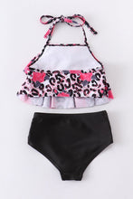 Load image into Gallery viewer, Rosy Leopard Mom & Mini Swimsuit