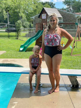Load image into Gallery viewer, Rosy Leopard Mom & Mini Swimsuit