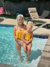 Load image into Gallery viewer, Daisy Power 2pc Mom & Mini Swimsuit