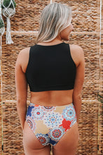 Load image into Gallery viewer, Front Knot High Waist Bikini