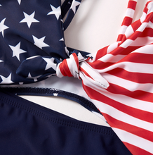 Load image into Gallery viewer, Flag Status Mom & Boy Swimwear