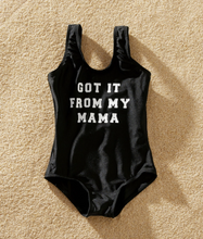 Load image into Gallery viewer, Got It From My Momma Mom & Mini Swimsuit