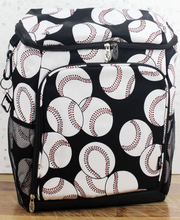 Load image into Gallery viewer, Baseball Backpack Cooler