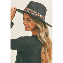 Load image into Gallery viewer, Tribal Band Panama Hat