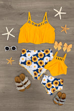 Load image into Gallery viewer, Daisy Power 2pc Mom & Mini Swimsuit