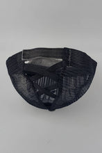 Load image into Gallery viewer, Distressed Ranch Ponytail Hat