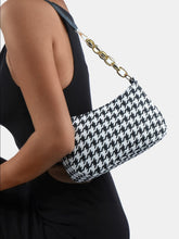 Load image into Gallery viewer, Houndstooth Polyester Handbag
