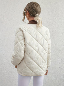 Bubble Texture Winter Coat