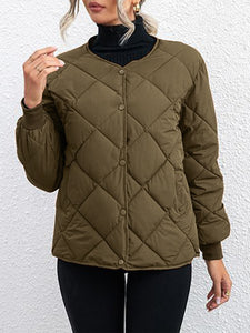 Bubble Texture Winter Coat