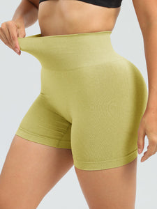 High Waist Active Shorts