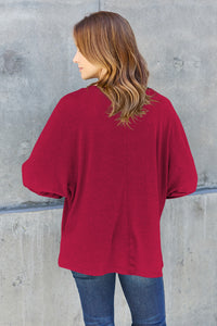 Round Neck Long Sleeve Shirt