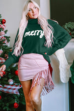 Load image into Gallery viewer, Merry Christmas Turtleneck Sweater
