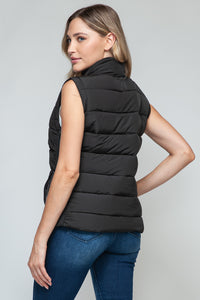 Snobbish Zip Up Turtleneck Vest