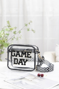 GAME DAY Transparent Crossbody Bag