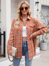 Load image into Gallery viewer, Plaid Button Up Long Sleeve Shirt
