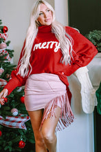 Load image into Gallery viewer, Merry Christmas Turtleneck Sweater
