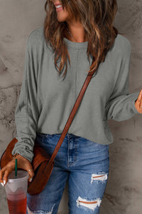 Round Neck Long Sleeve Shirt