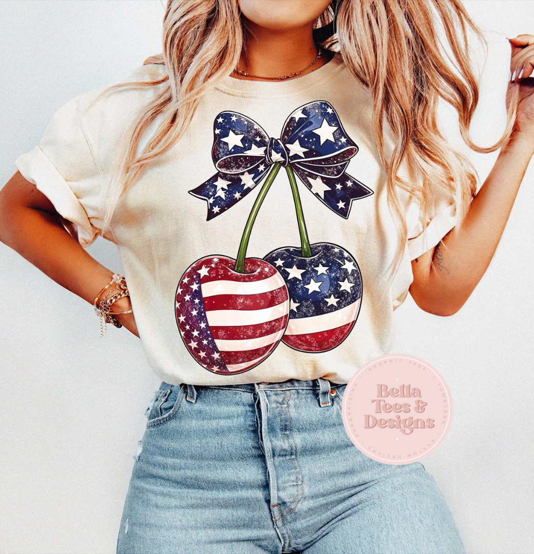 American Cherry Tee