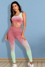 Load image into Gallery viewer, Gradient Sports Tank and Leggings Set
