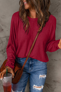 Round Neck Long Sleeve Shirt