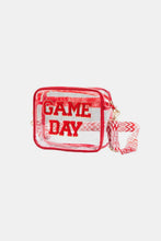 Load image into Gallery viewer, GAME DAY Transparent Crossbody Bag
