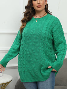 Curvy Round Neck Sweater