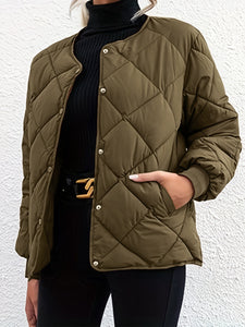 Bubble Texture Winter Coat