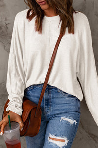 Round Neck Long Sleeve Shirt