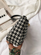 Load image into Gallery viewer, Houndstooth Polyester Handbag
