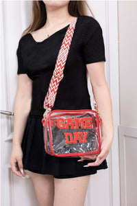 GAME DAY Transparent Crossbody Bag