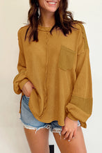 Load image into Gallery viewer, Exposed Seam Long Sleeve Shirt
