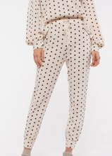 Load image into Gallery viewer, Split Neck Polka Dot Loungewear Set
