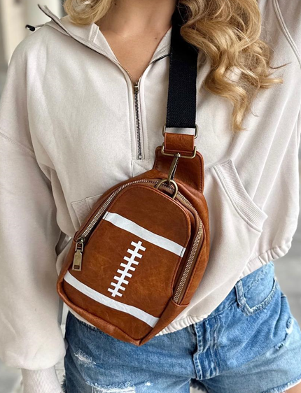 Football Crossbody Purse