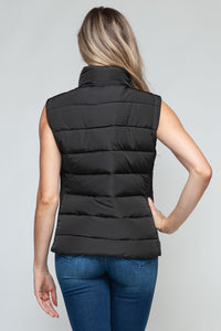 Snobbish Zip Up Turtleneck Vest