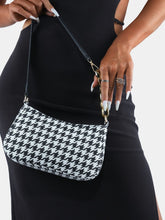 Load image into Gallery viewer, Houndstooth Polyester Handbag
