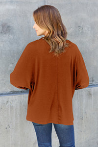 Round Neck Long Sleeve Shirt