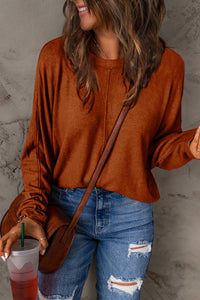 Round Neck Long Sleeve Shirt