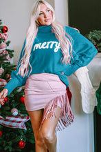 Load image into Gallery viewer, Merry Christmas Turtleneck Sweater
