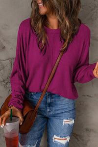 Round Neck Long Sleeve Shirt