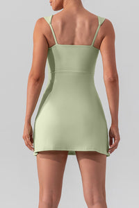 Square Neck Mini Active Dress