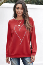 Load image into Gallery viewer, Simple Heart Sweatshirt
