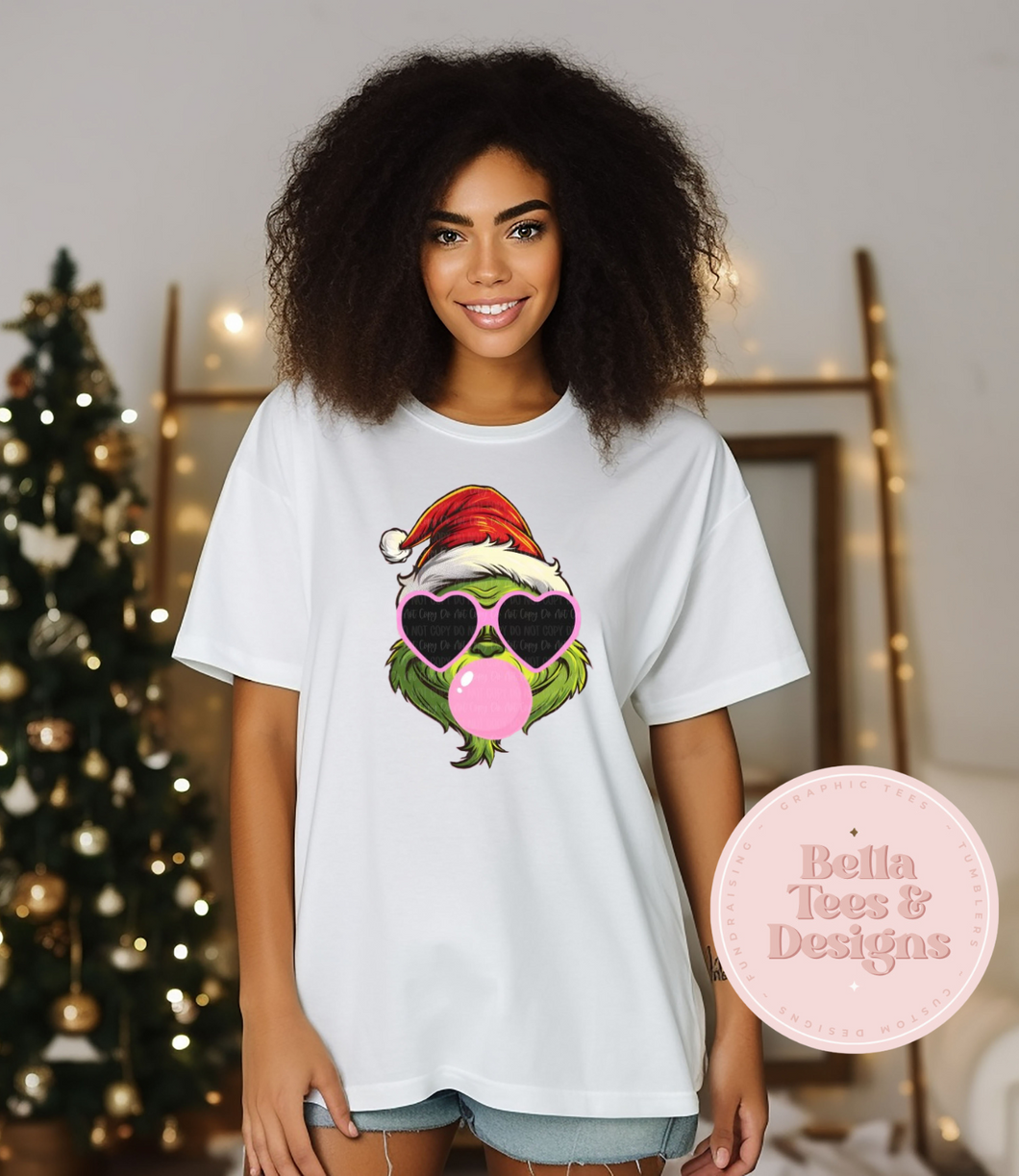 Bubble Grinch Tee